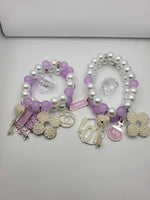 #1065 Mommy and Daughter Matching Bracelet Set