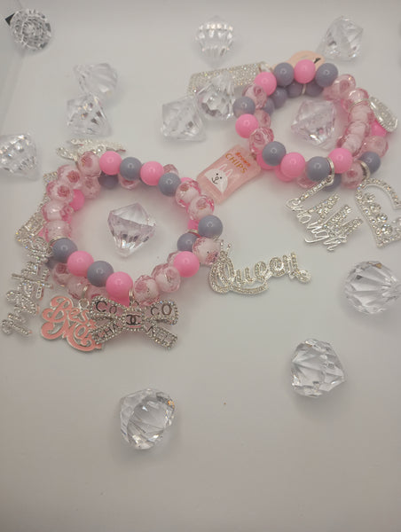 #1045 Mommy and Me Matching Bracelet Set